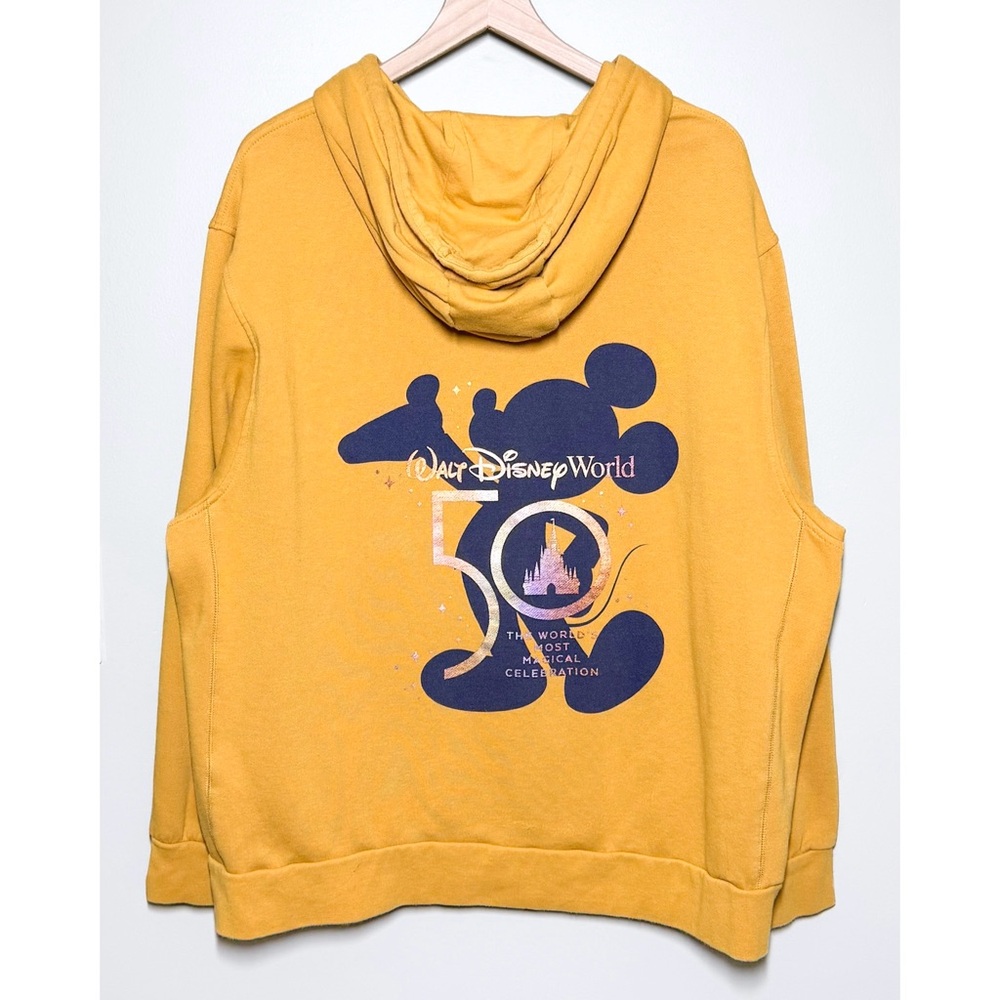 Disney Parks Walt Disney World 50th Anniversary Hoodie Unisex Size XL - Picture 2 of 7